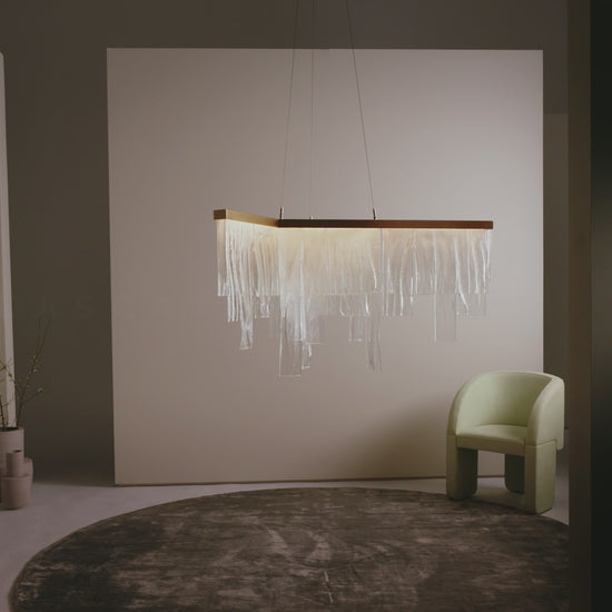 Cascata LED Chandelier - Video.