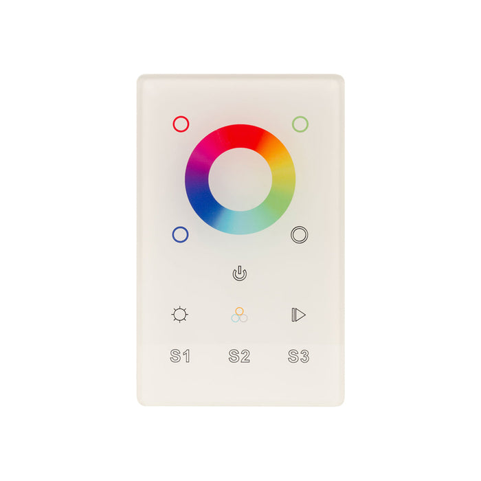 DMX Single Zone RGB and RGBW Touch Controller.