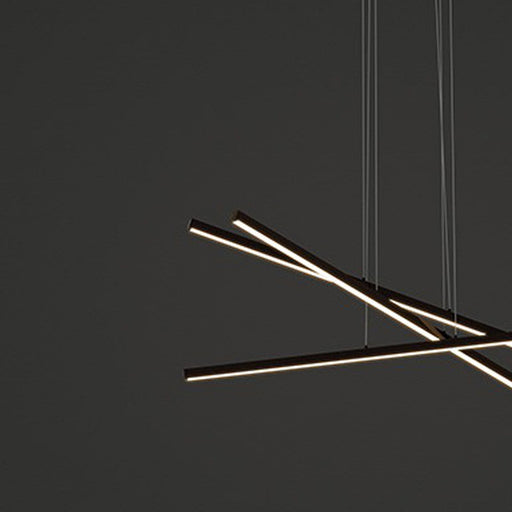 Pix Sticks Cirrus 3-Light 48-Inch LED Pendant Light in Detail.