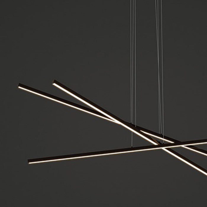 Pix Sticks Cirrus 3-Light 60-Inch LED Pendant Light in Detail.