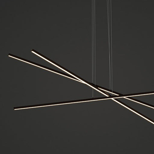 Pix Sticks Cirrus 3-Light 72-Inch LED Pendant Light in Detail.