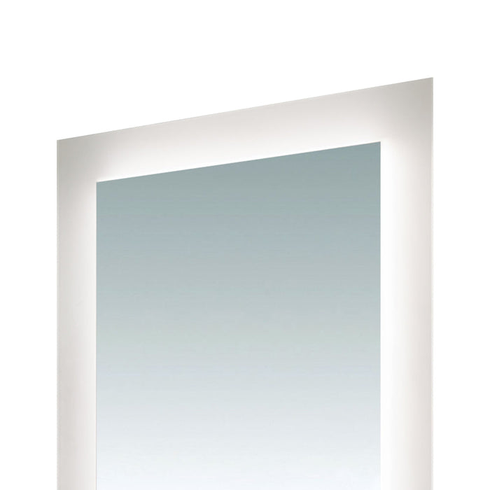 Sail LED Surface Mounted Mirror with DMX Wall Controller in Detail.