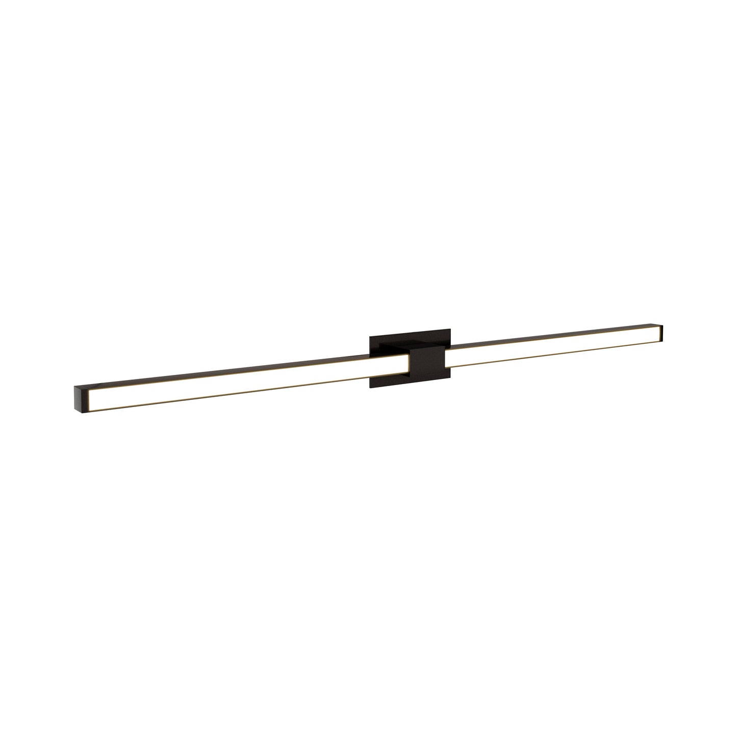 Tie Stix 2RE 2-Light LED Vanity Wall Light in Antique Bronze.