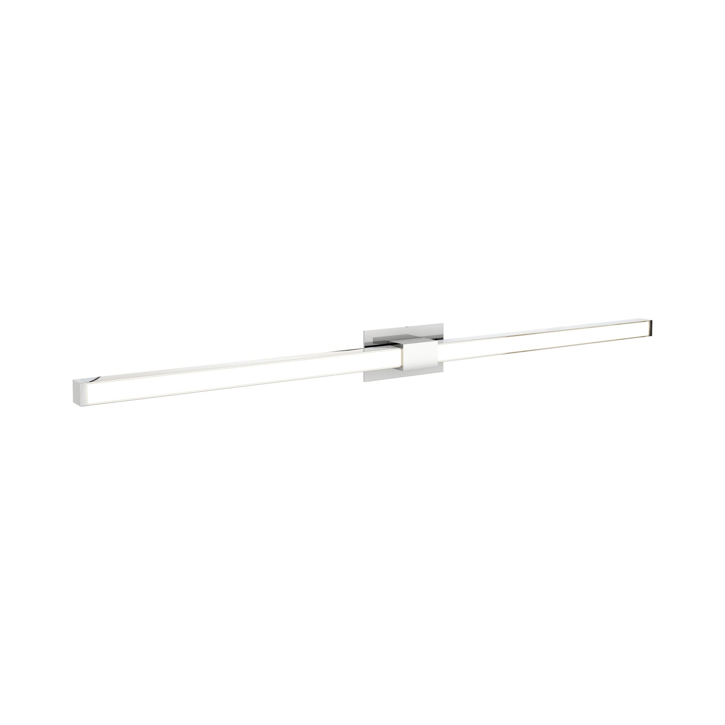 Tie Stix 2RE 2-Light LED Vanity Wall Light in Chrome.