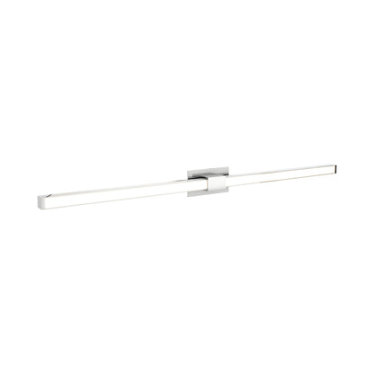 Tie Stix 2RE 2-Light LED Vanity Wall Light in Chrome.