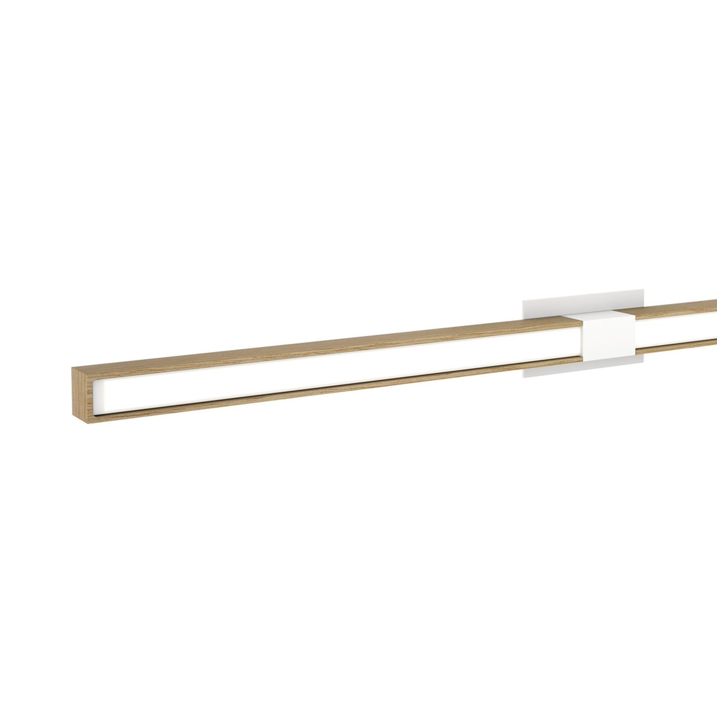 Tie Stix 2RE 2-Light LED Wood Vanity Wall Light in Detail.