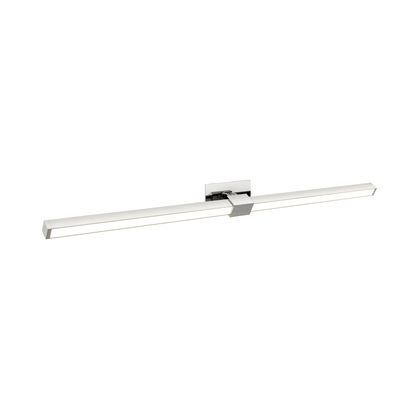 Tie Stix 2RE Adjustable 2-Light LED Vanity Wall Light in Chrome.