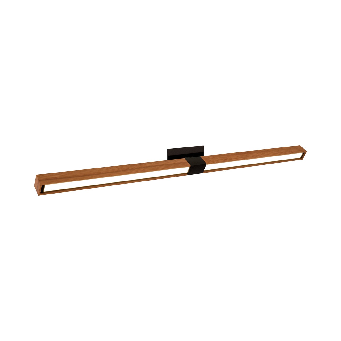 Tie Stix 2RE Adjustable 2-Light LED Wood Vanity Wall Light.