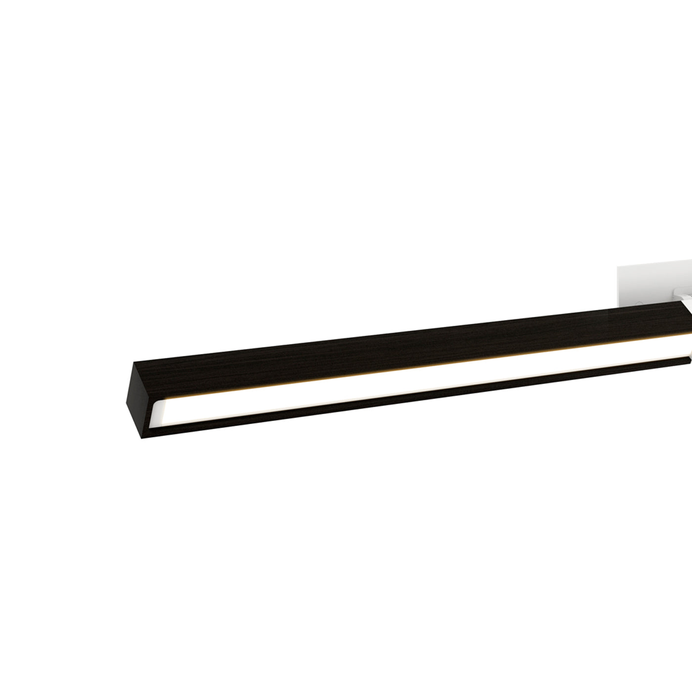 Tie Stix 2RE Adjustable 2-Light LED Wood Vanity Wall Light in Detail.