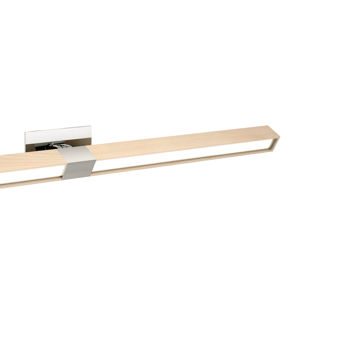 Tie Stix 2RE Adjustable 2-Light LED Wood Vanity Wall Light in Detail.