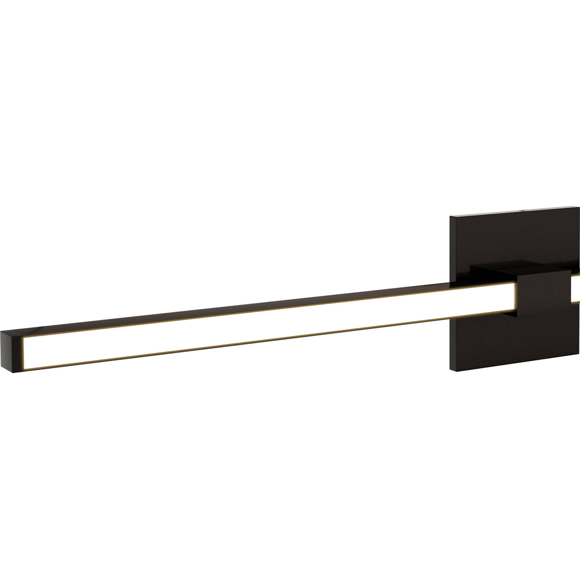 Tie Stix 4SQ 2-Light LED Vanity Wall Light in Detail.