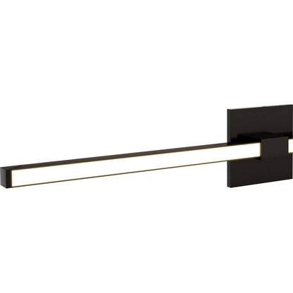 Tie Stix 4SQ 2-Light LED Vanity Wall Light in Detail.
