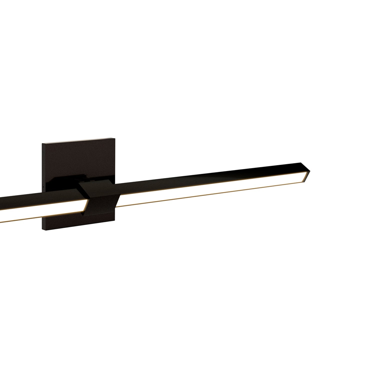 Tie Stix 4SQ Adjustable 2-Light LED Vanity Wall Light in Detail.