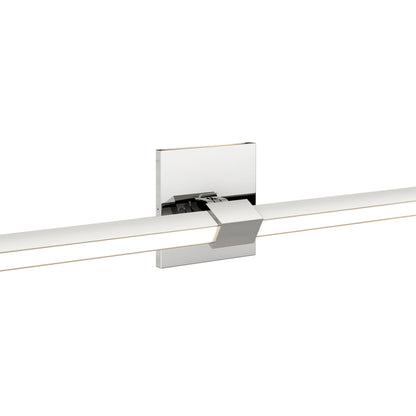 Tie Stix 4SQ Adjustable 2-Light LED Vanity Wall Light in Detail.