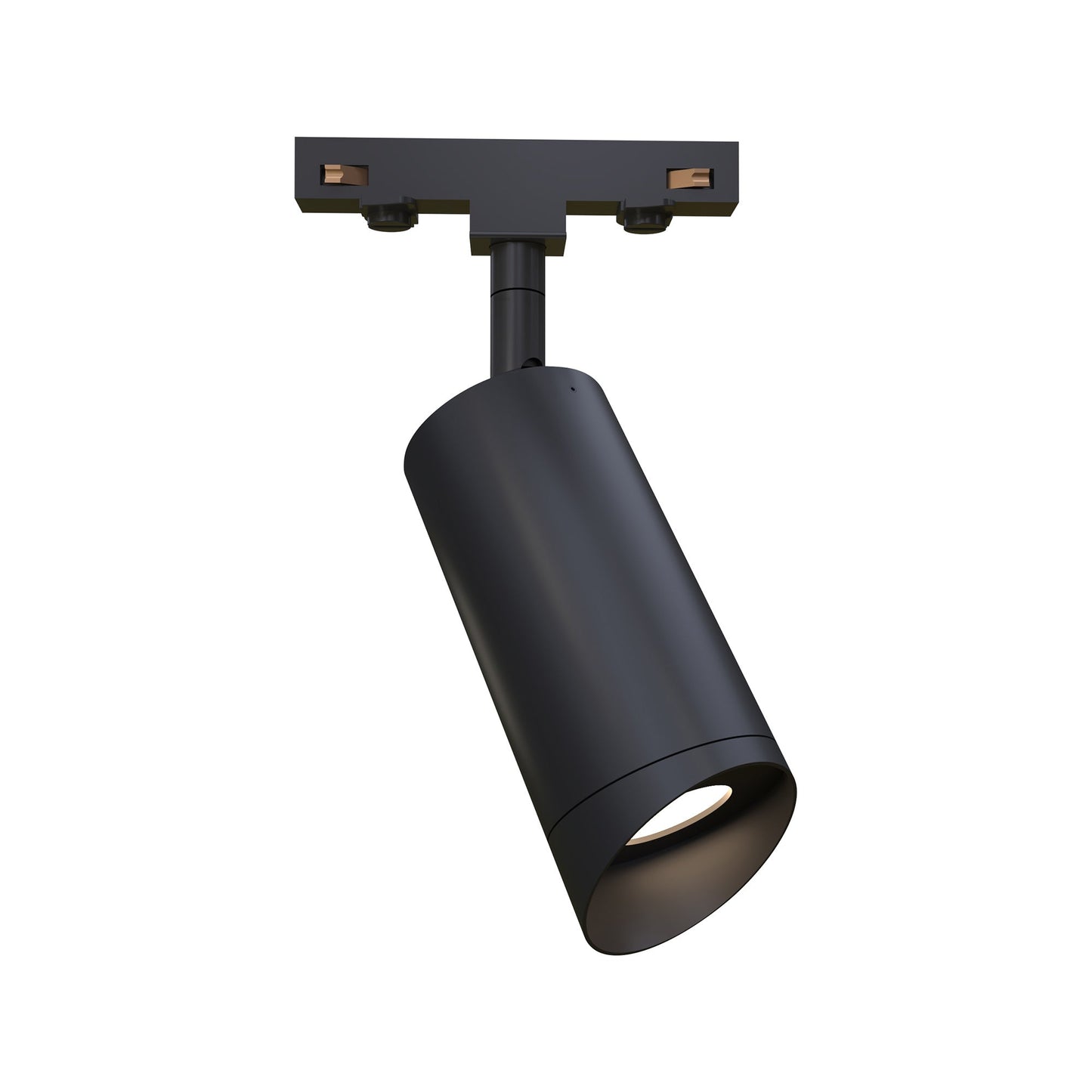Tubo Wall Wash LED Track Head in Black.