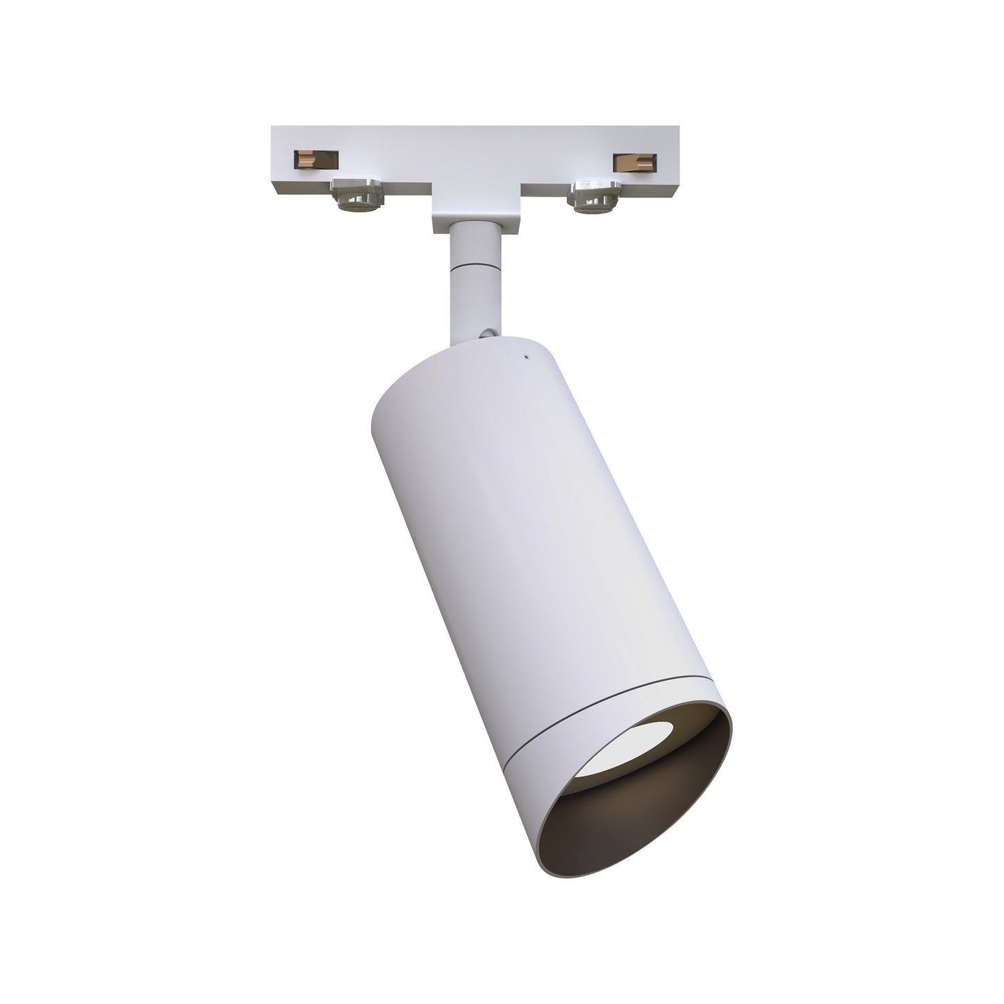 Tubo Wall Wash LED Track Head in White.