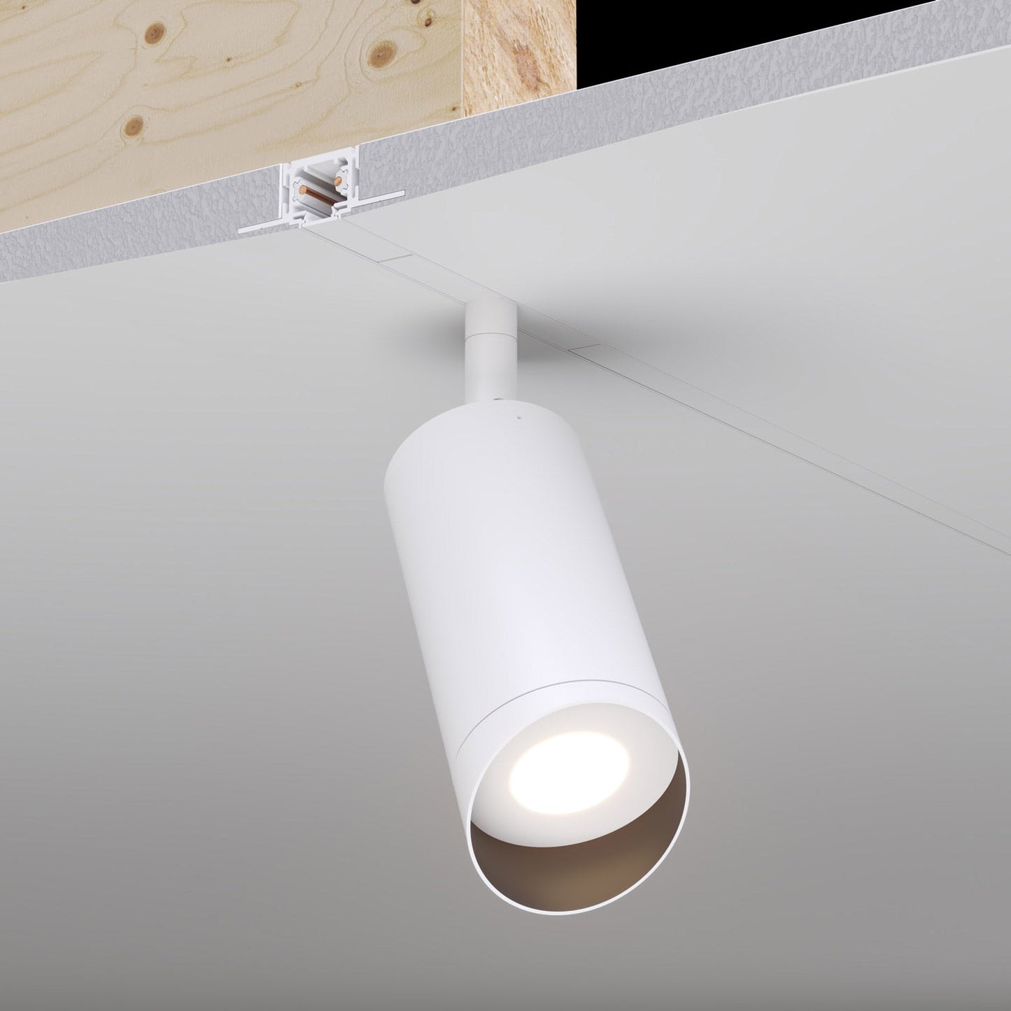 Tubo Wall Wash LED Track Head in Detail.