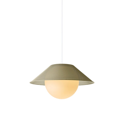 Akoya LED Pendant Light in Silk Grey (22-Inch).