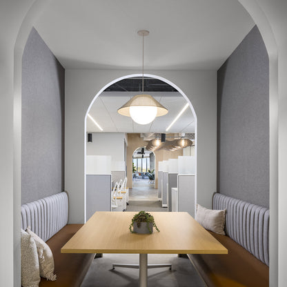Akoya LED Pendant Light in restaurant.
