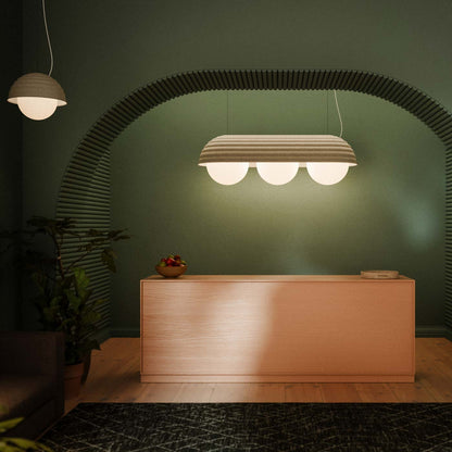 Bon LED Pendant Light in living room.