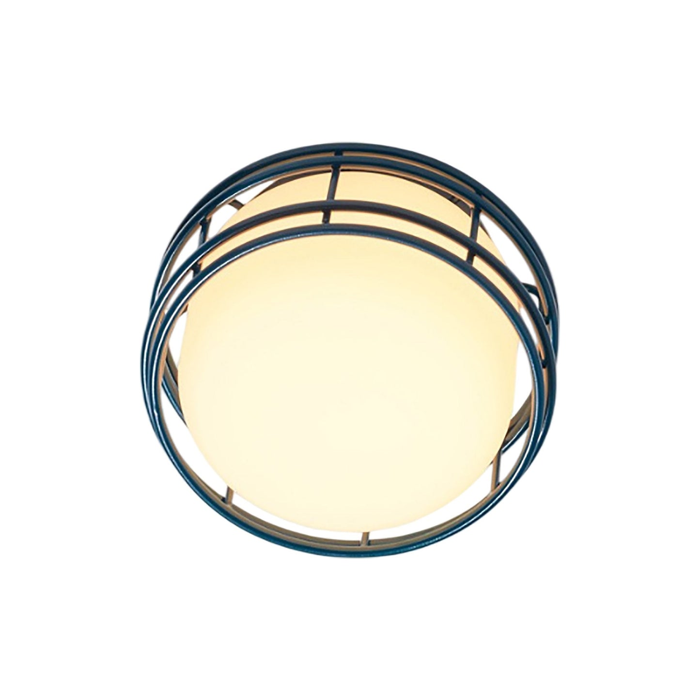 Cape LED Flush Mount Ceiling Light in Ocean Blue (Small).