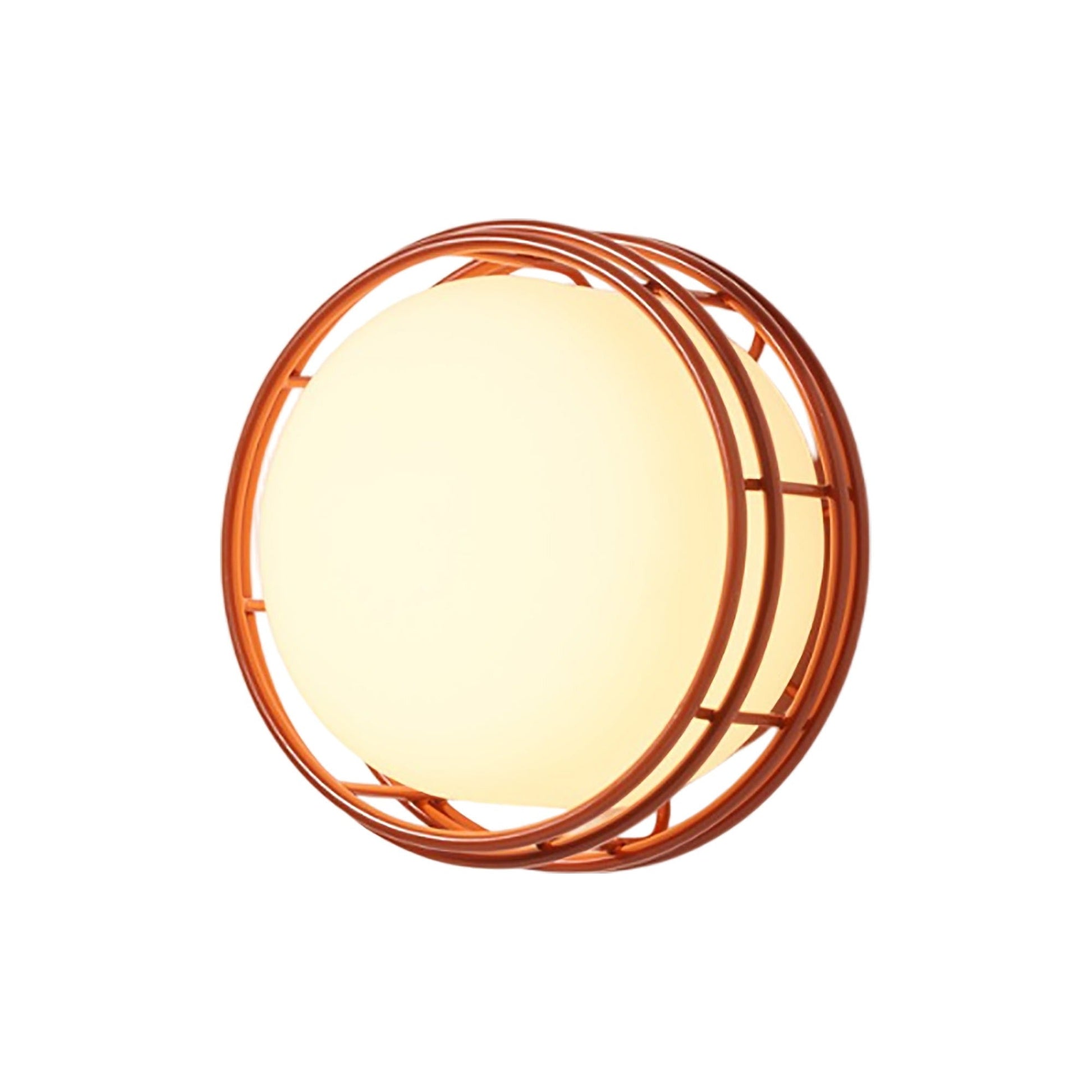 Cape LED Wall Light in Copper Brown (Small).