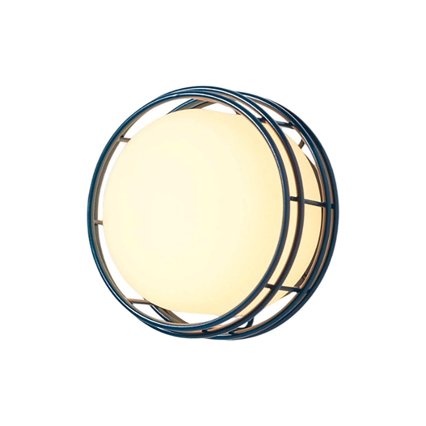 Cape LED Wall Light in Ocean Blue (Small).