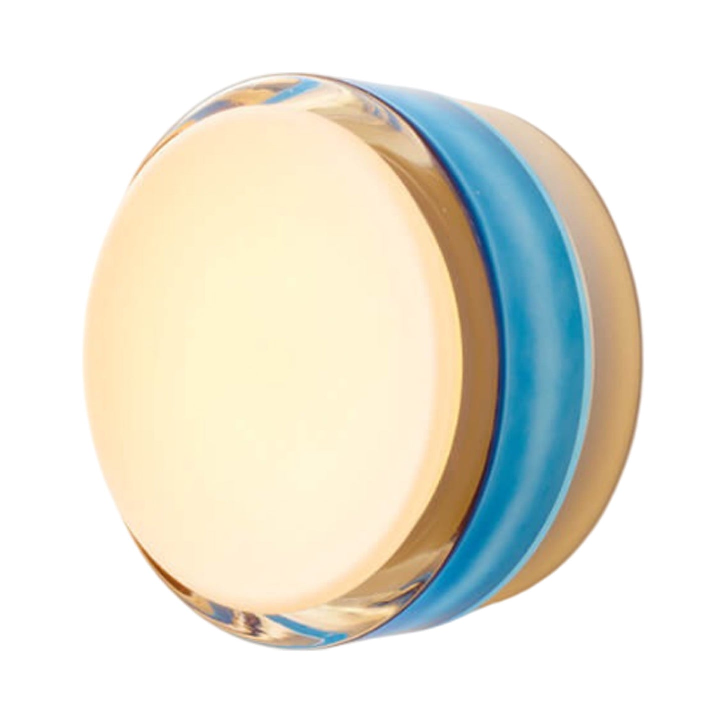 Copia LED Wall Light in Midnight/Natural Anodized.