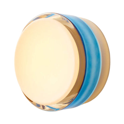 Copia LED Wall Light in Midnight/Natural Anodized.