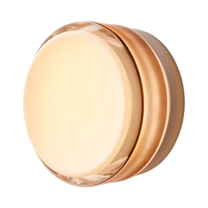 Copia LED Wall Light in Warm Grey/Natural Anodized.