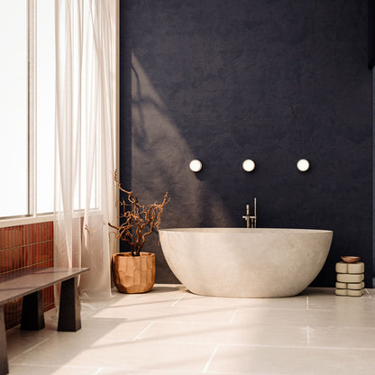 Copia LED Wall Light in bathroom.