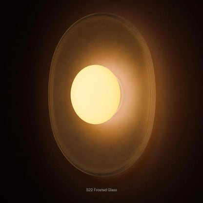 Crepe LED Wall Light in Detail.