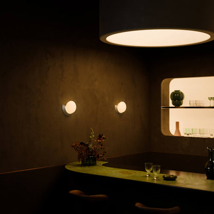 Cuff LED Wall Light in restaurant.