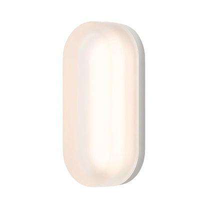 Dimple Dash LED Wall Light in Frosted/Natural.