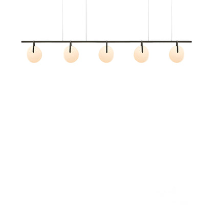 Gala 114 Linear LED Pendant Light (Symmetrical Large Globes).