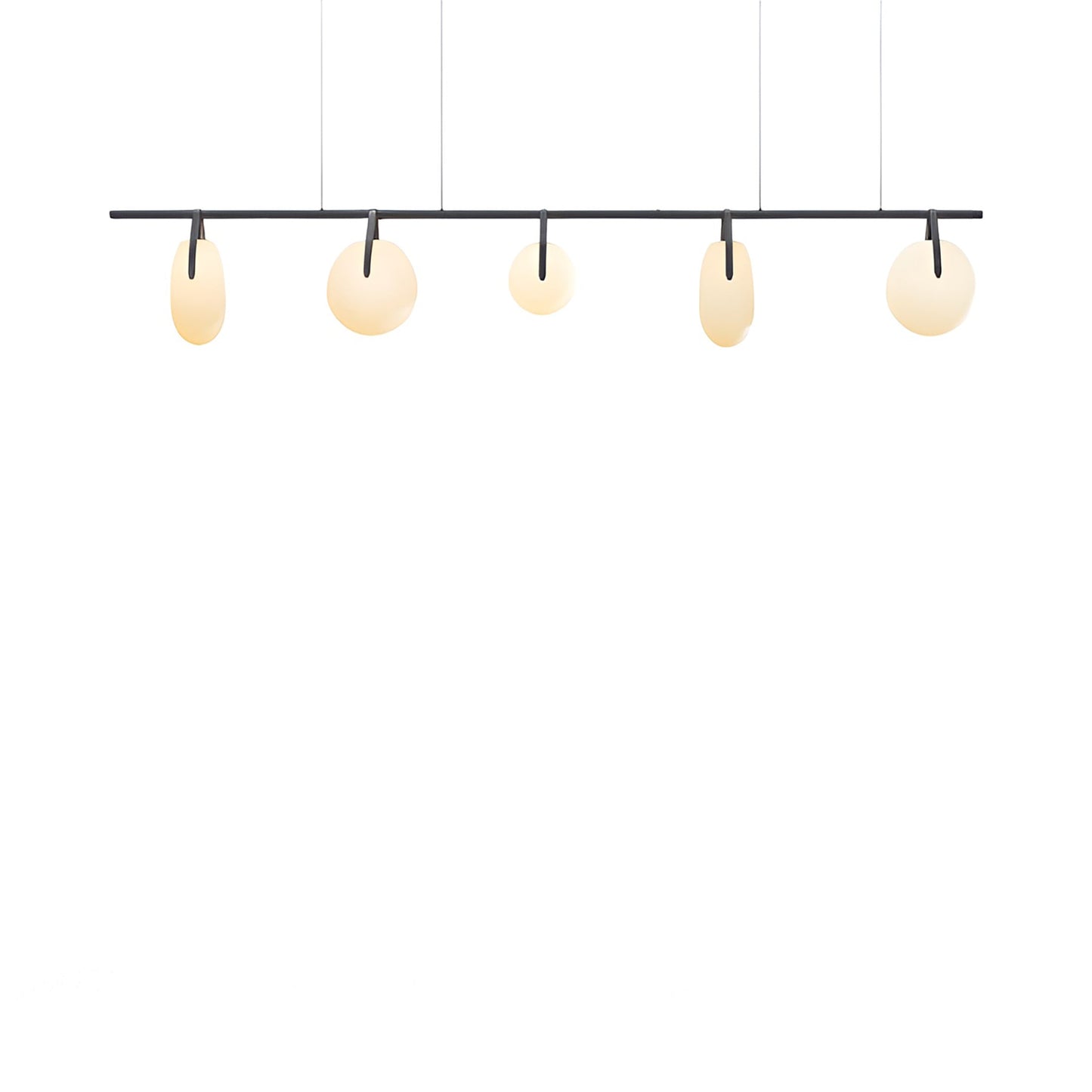 Gala 114 Linear LED Pendant Light (Symmetrical Mixed Globes).