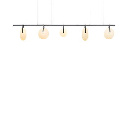 Gala 114 Linear LED Pendant Light (Symmetrical Mixed Globes).