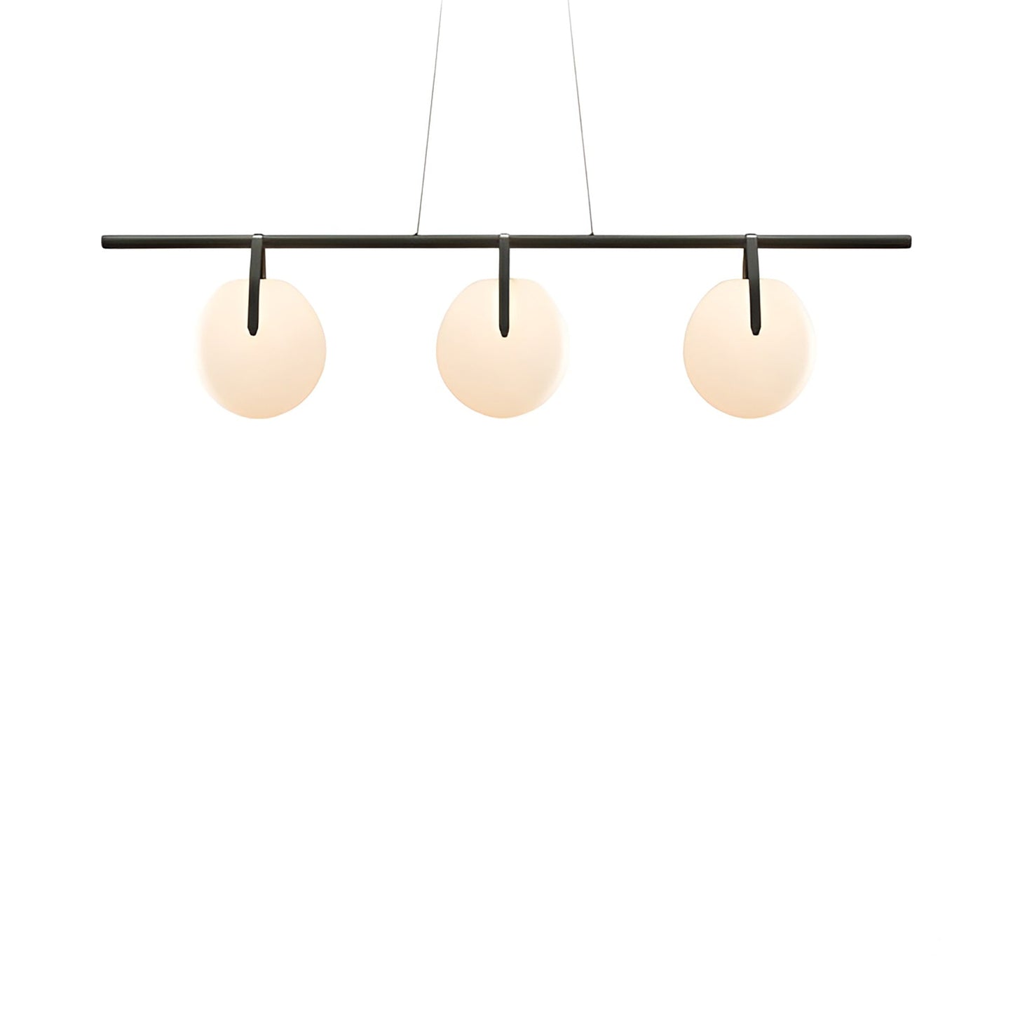 Gala 72 Linear LED Pendant Light (Symmetrical Large Globes).