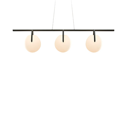Gala 72 Linear LED Pendant Light (Symmetrical Large Globes).