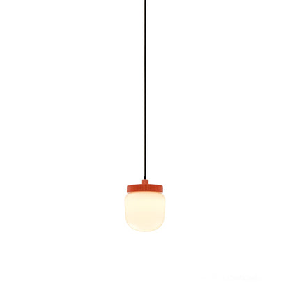 Hoist LED Pendant Light in Vermilion (Large).
