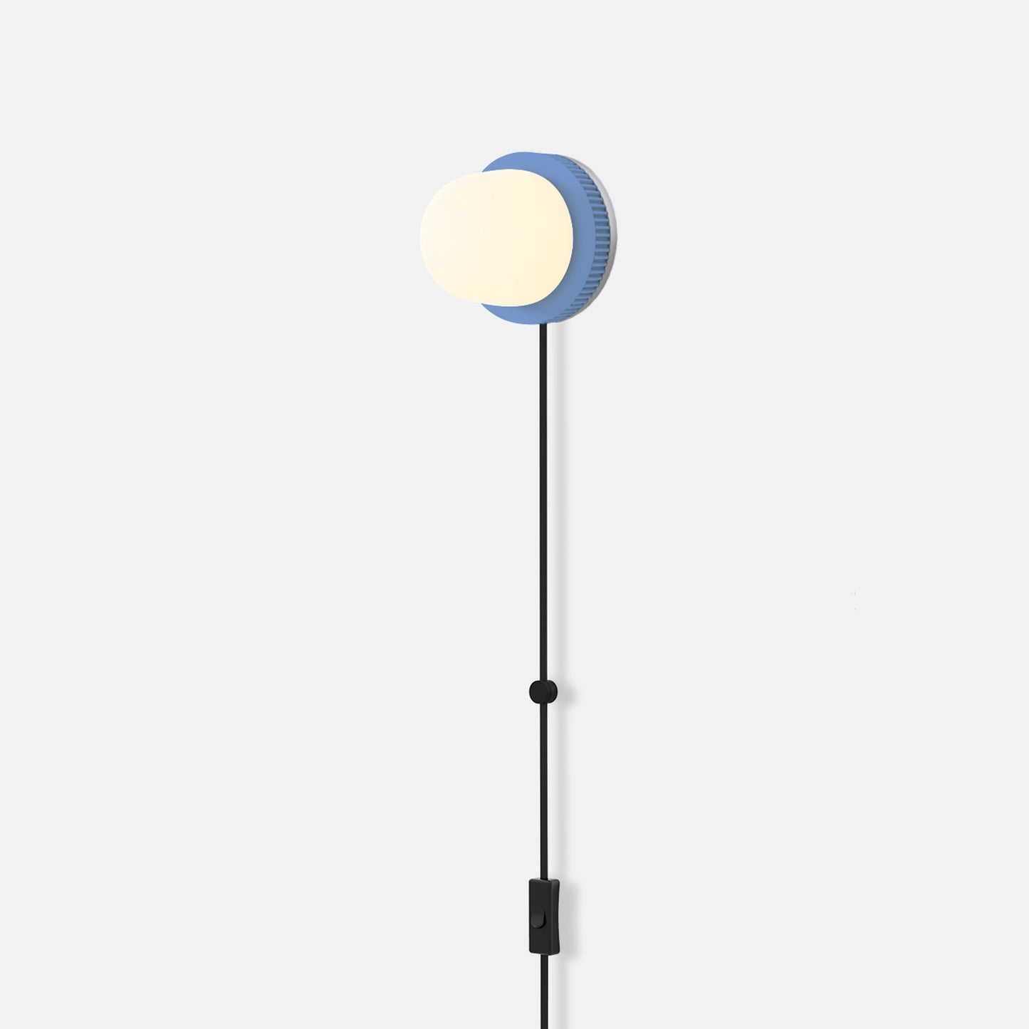Hoist LED Plug-In Wall Light in Detail.
