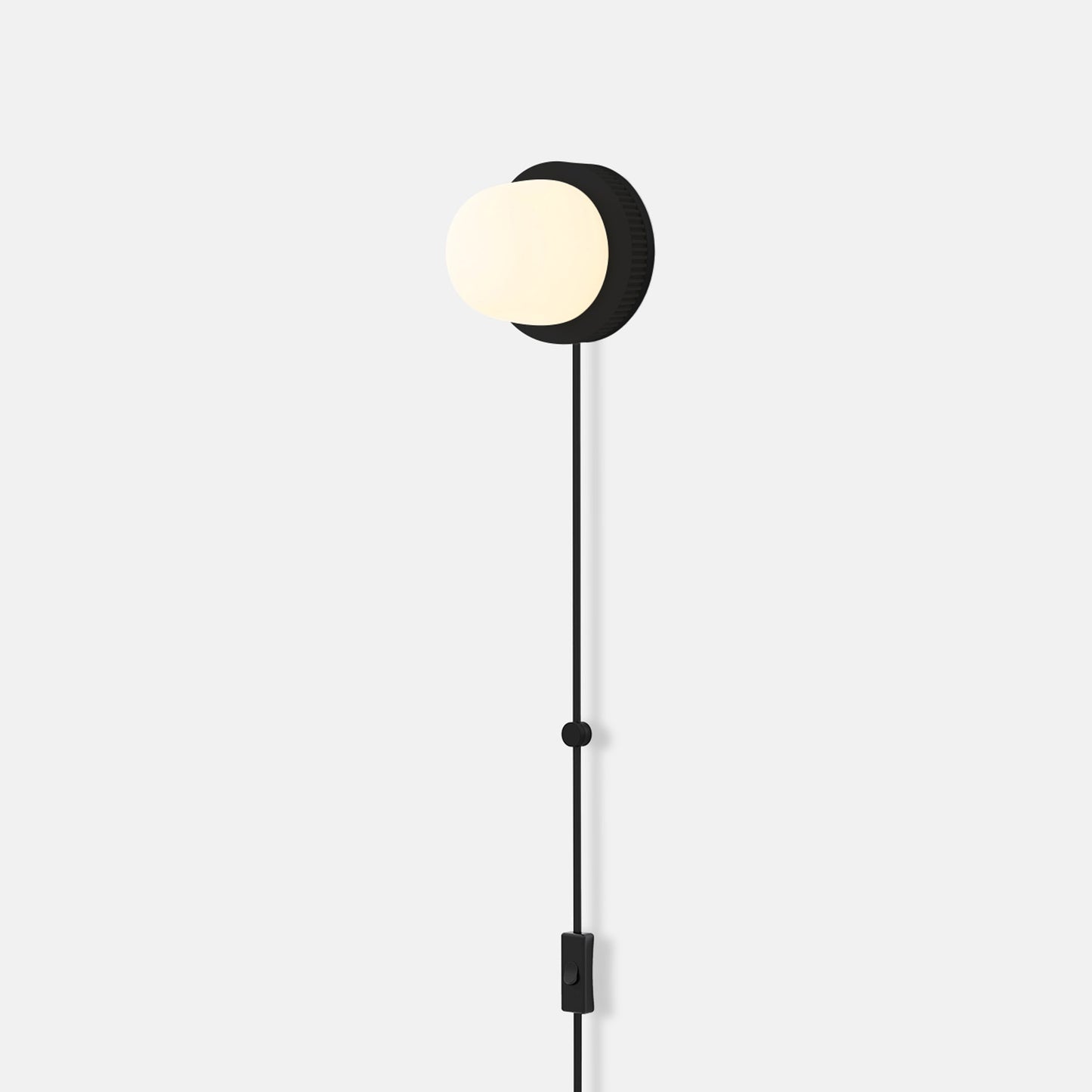 Hoist LED Plug-In Wall Light in Detail.