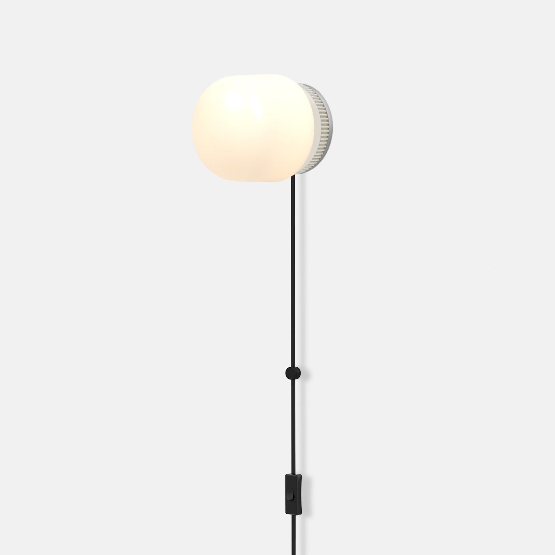 Hoist LED Plug-In Wall Light in Detail.