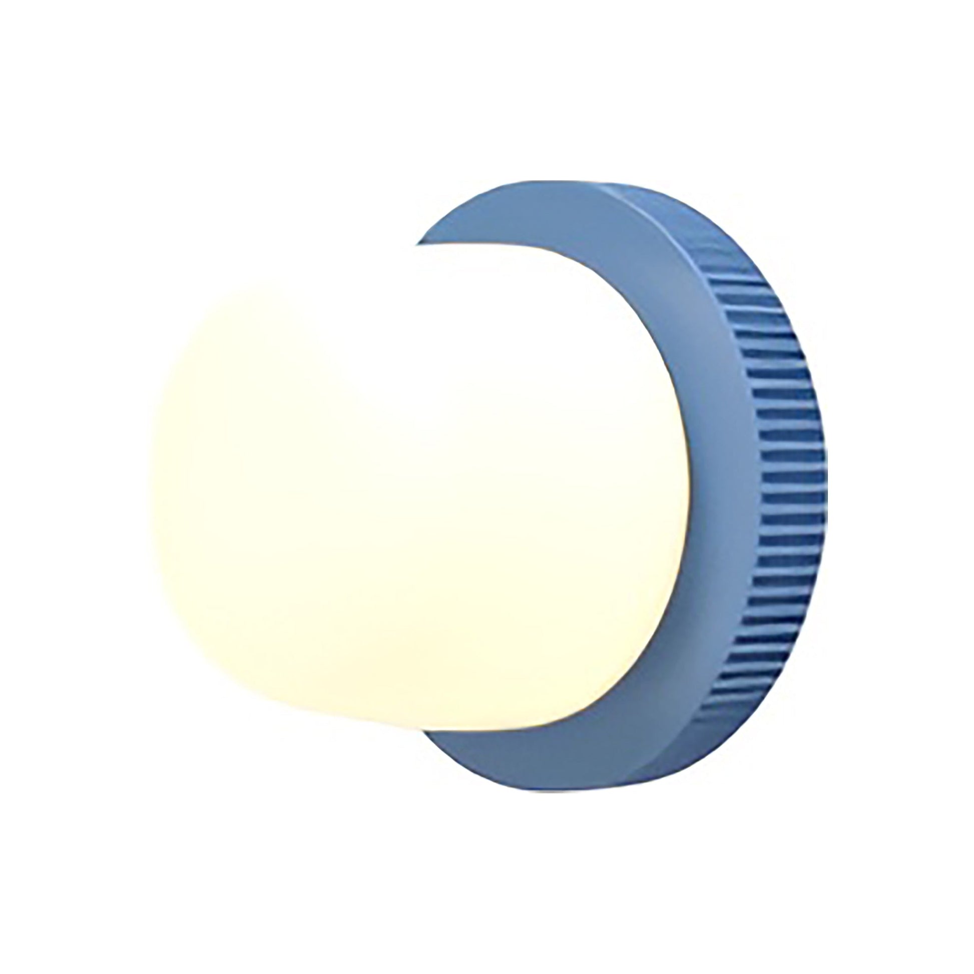 Hoist LED Wall Light in Blue Gloss (Small).