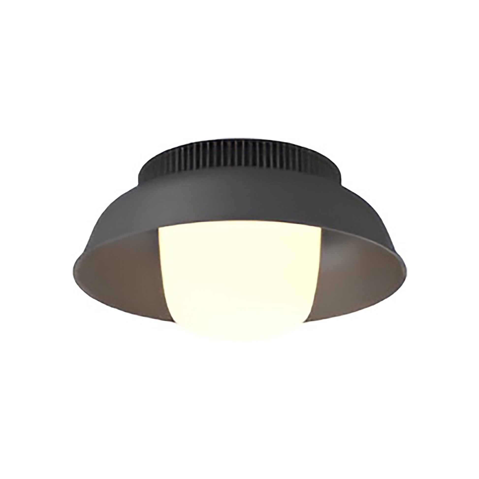 Hoist Shade LED Flush Mount Ceiling Light.