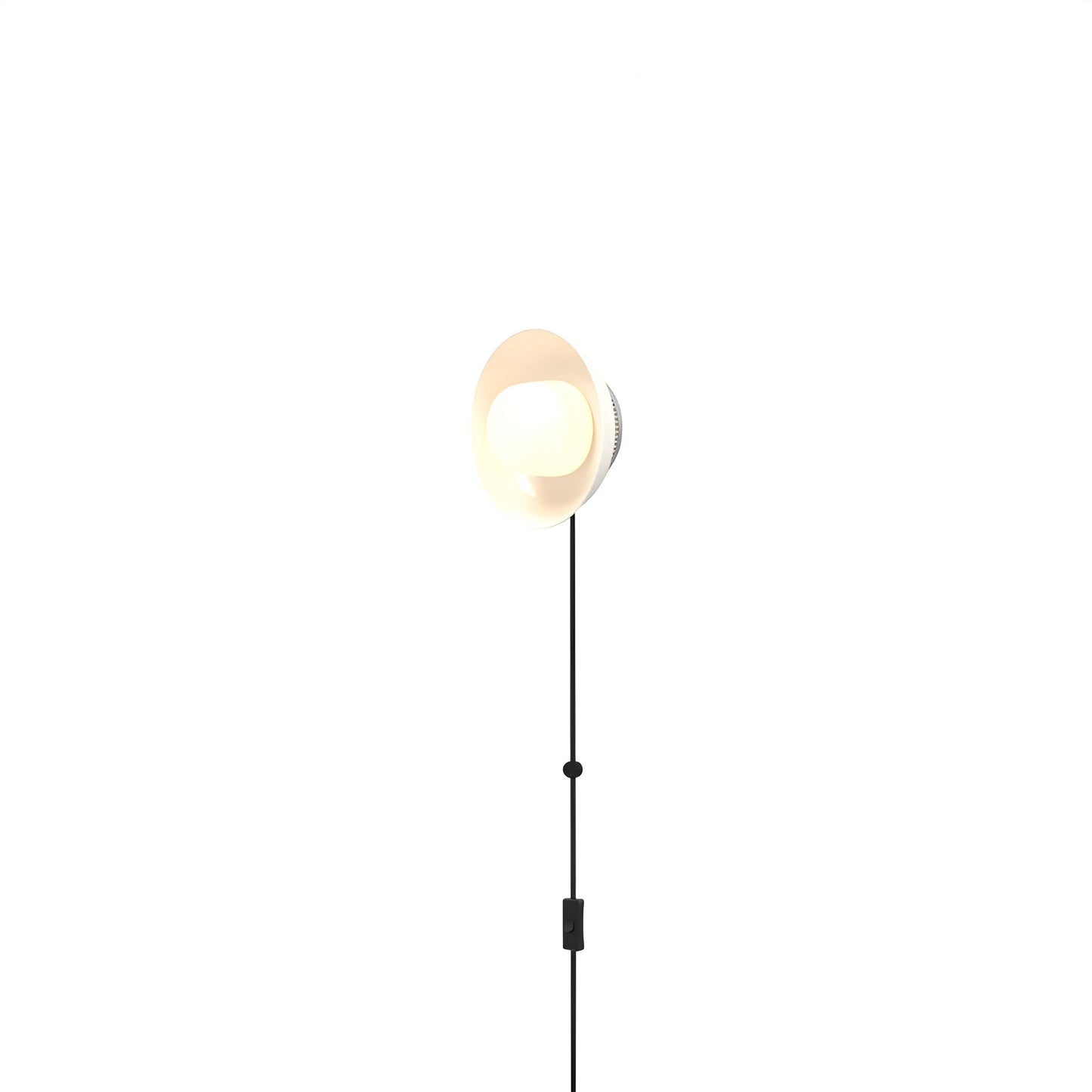 Hoist Shade LED Plug-In Wall Light.