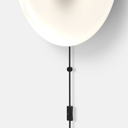 Hoist Shade LED Plug-In Wall Light in Detail.