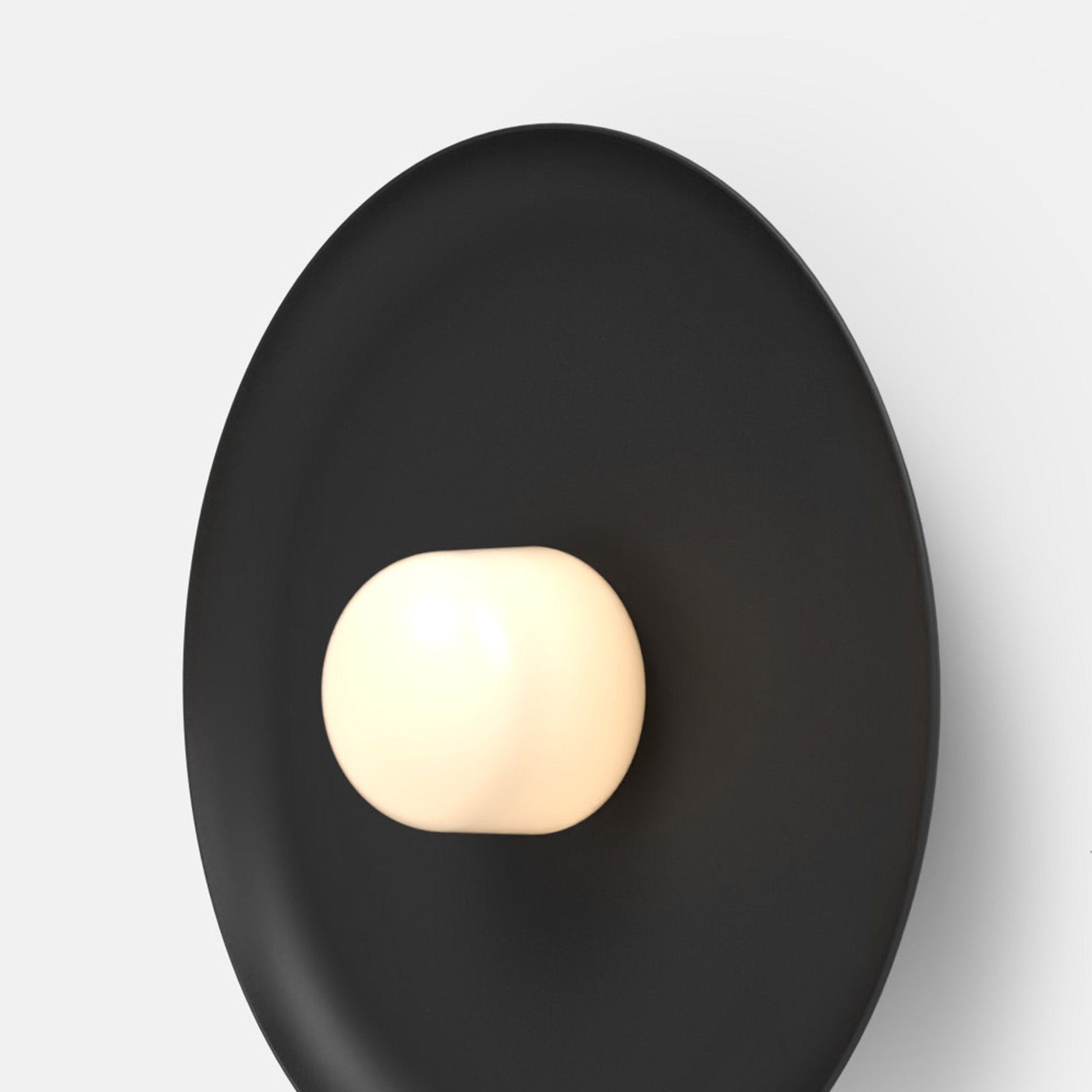 Hoist Shade LED Plug-In Wall Light in Detail.