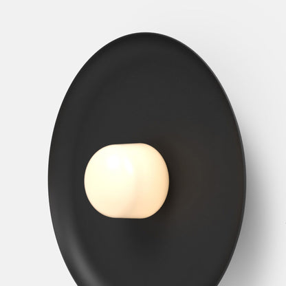Hoist Shade LED Plug-In Wall Light in Detail.