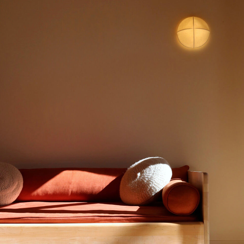 Mori LED Wall Light in living room.